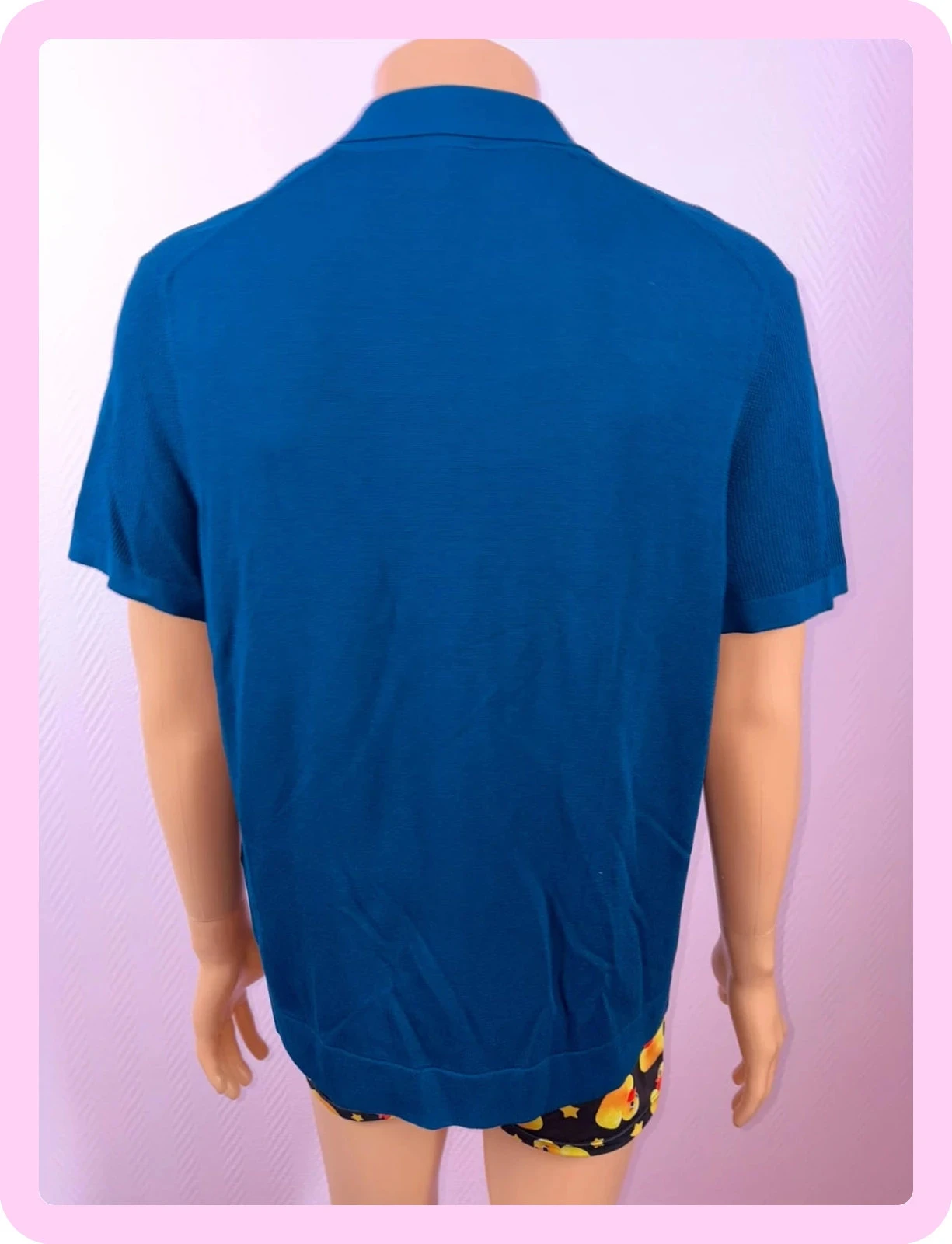 Men's celio polo clean rarely worn size l – photo 4